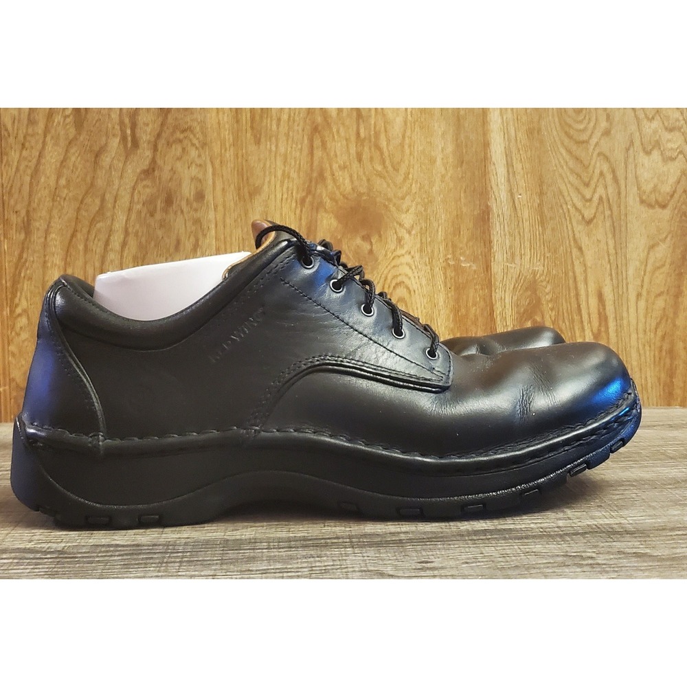 Red Wing 8703 Leather Work Shoes‎ Men's Size 11 Black Slip Resistant